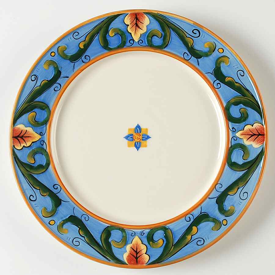 Ricamo Leonardo Dinner Plate by Fitz & Floyd-1