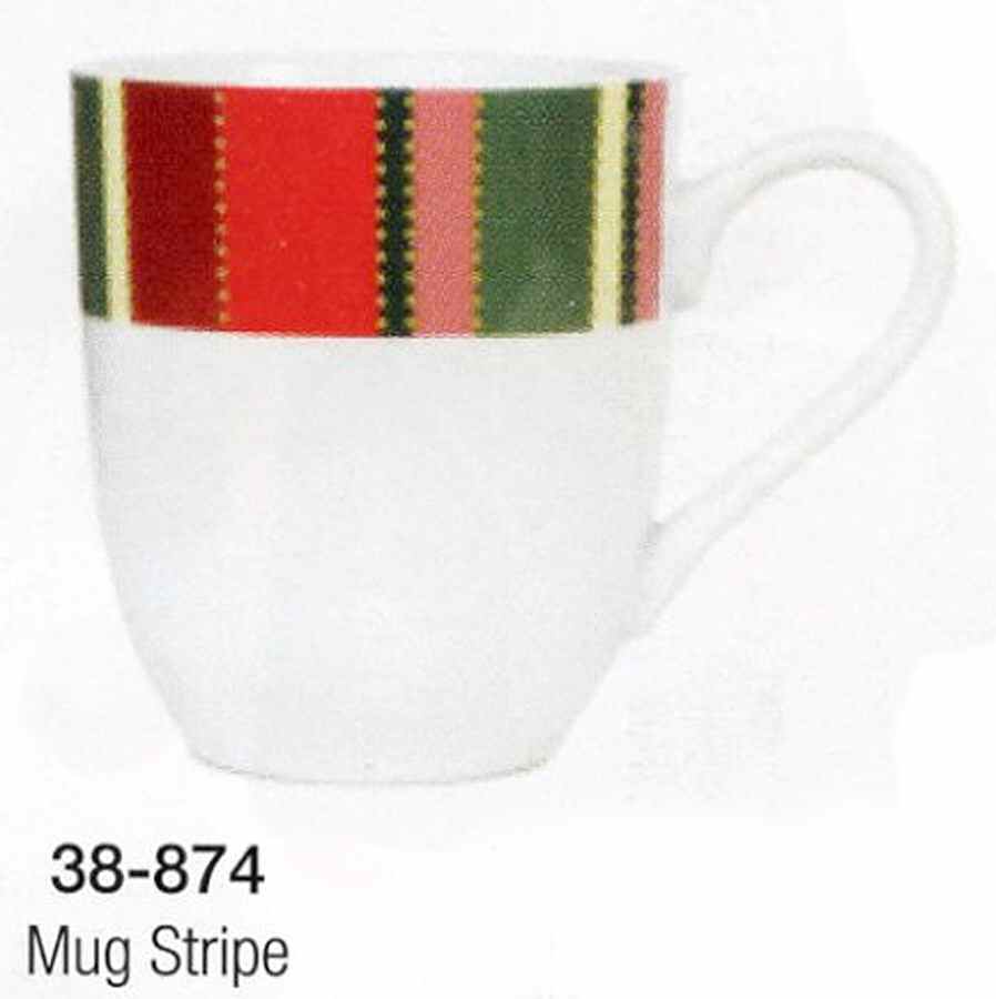 Reindeer Row Mug by Fitz and Floyd-1