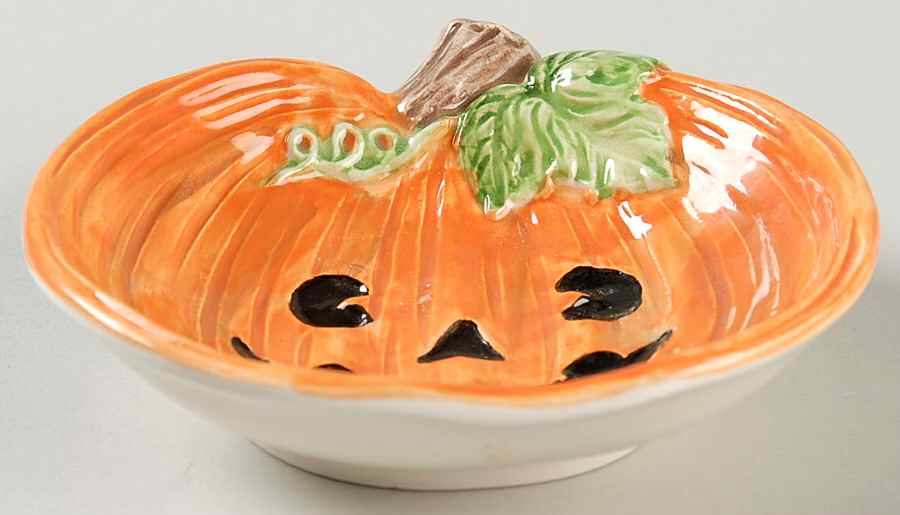 Halloween Pumpkin Sauce Dip by Fitz & Floyd-1