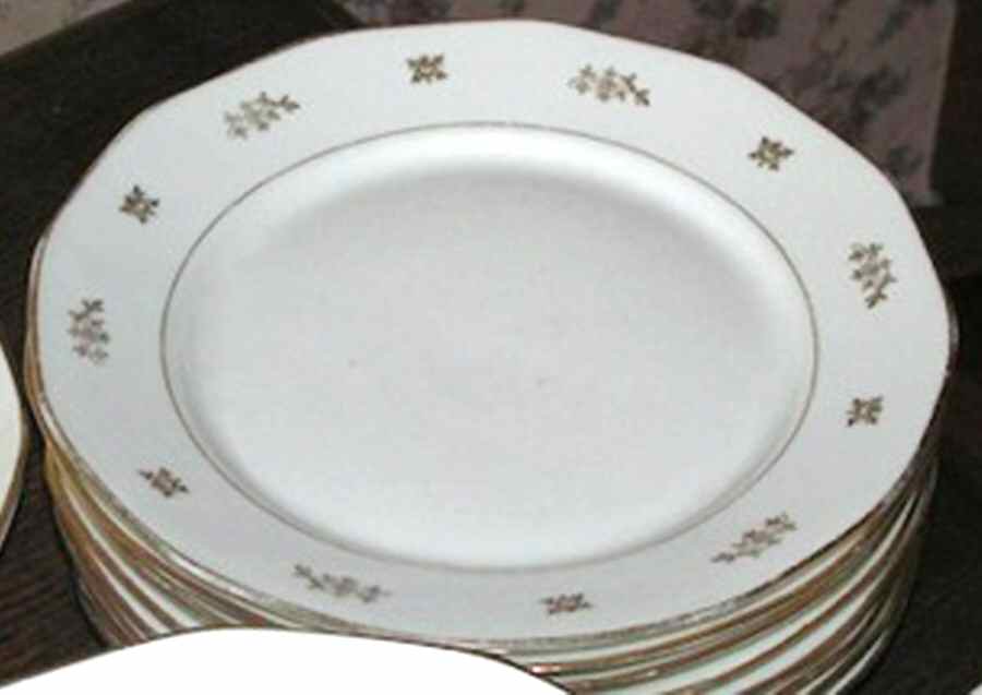 FAN85 Dinner Plate by France-1