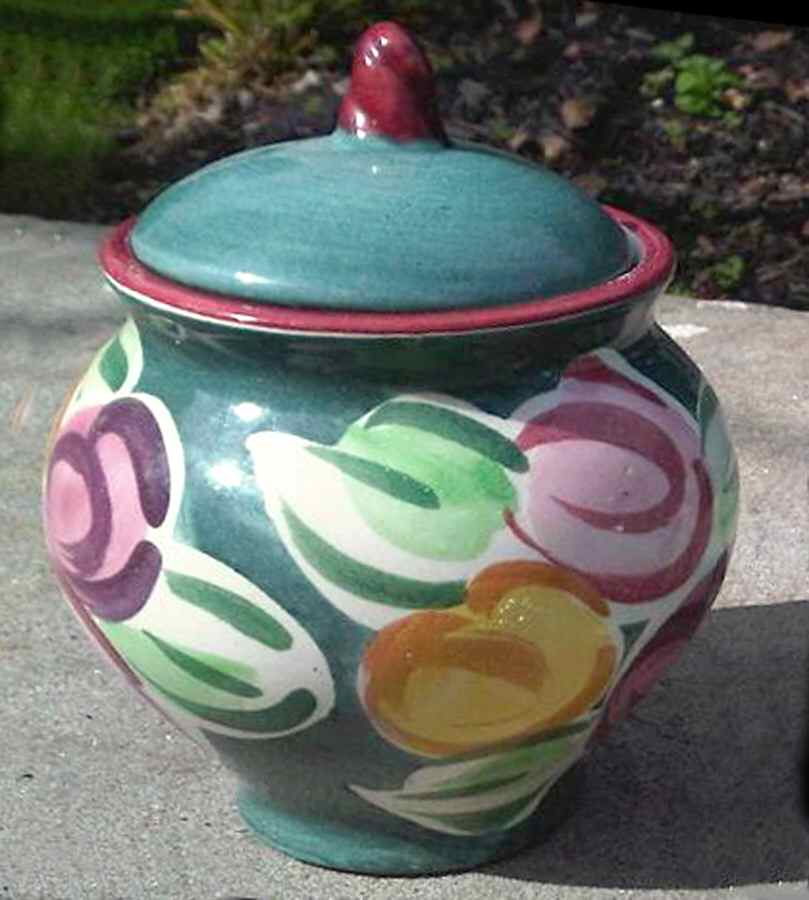 FIO6 Teal Sugar Bowl & Lid by Fioriware-1