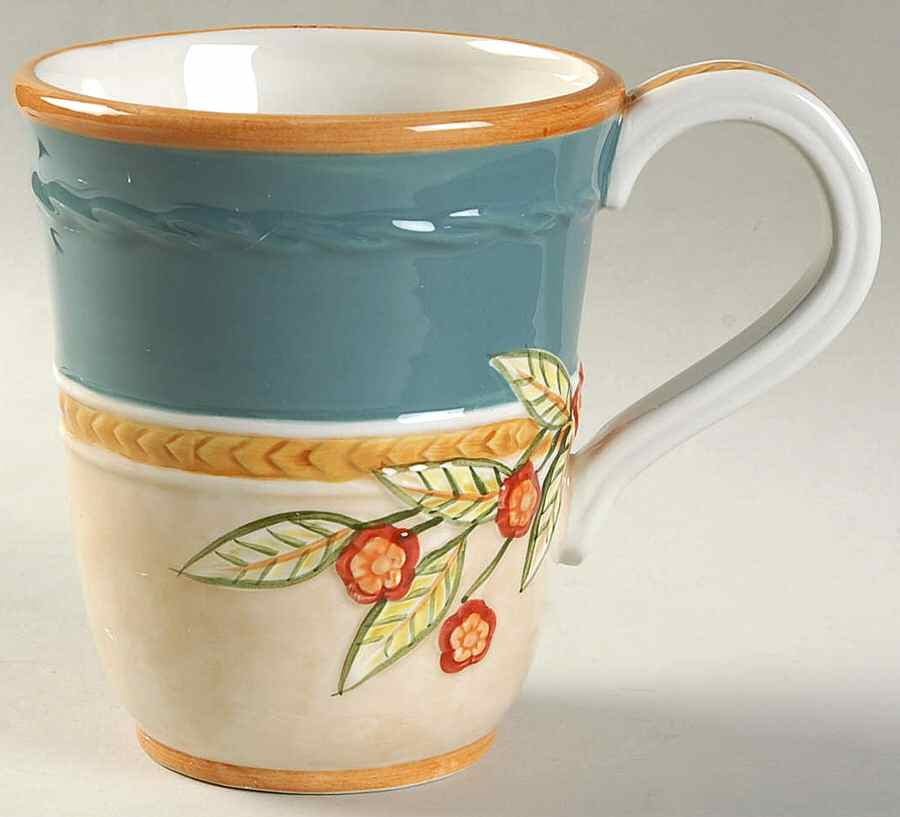 Carissa Paisley Mug by Fitz & Floyd-1