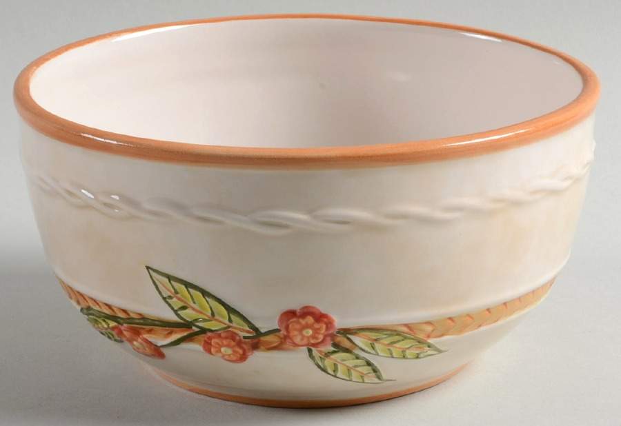 Carissa Paisley Coupe Soup Bowl by Fitz & Floyd-1