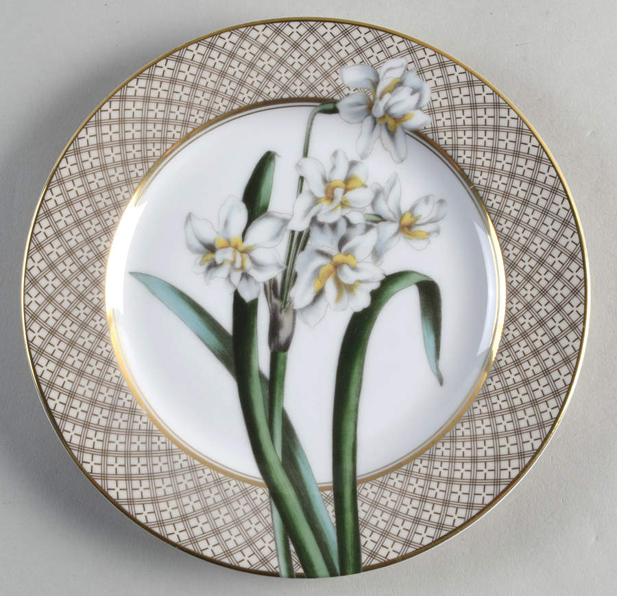 Fleurs de Printemps Salad Plate by Fitz & Floyd-1