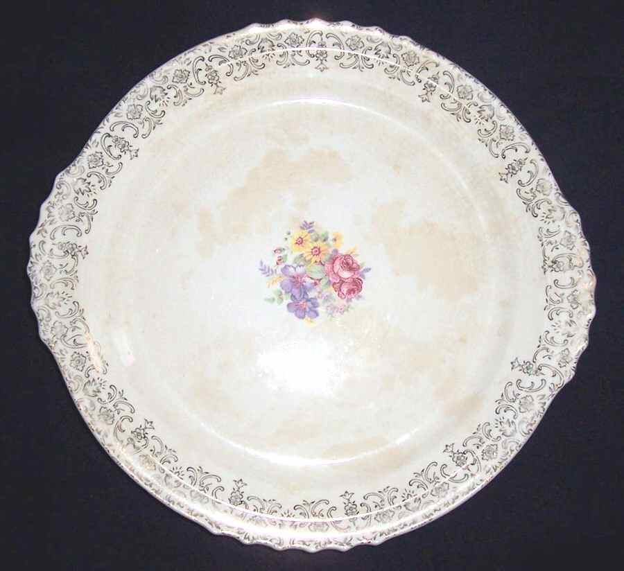 FSX171 Handled Chop Plate (Round Platter) by French Saxon-1