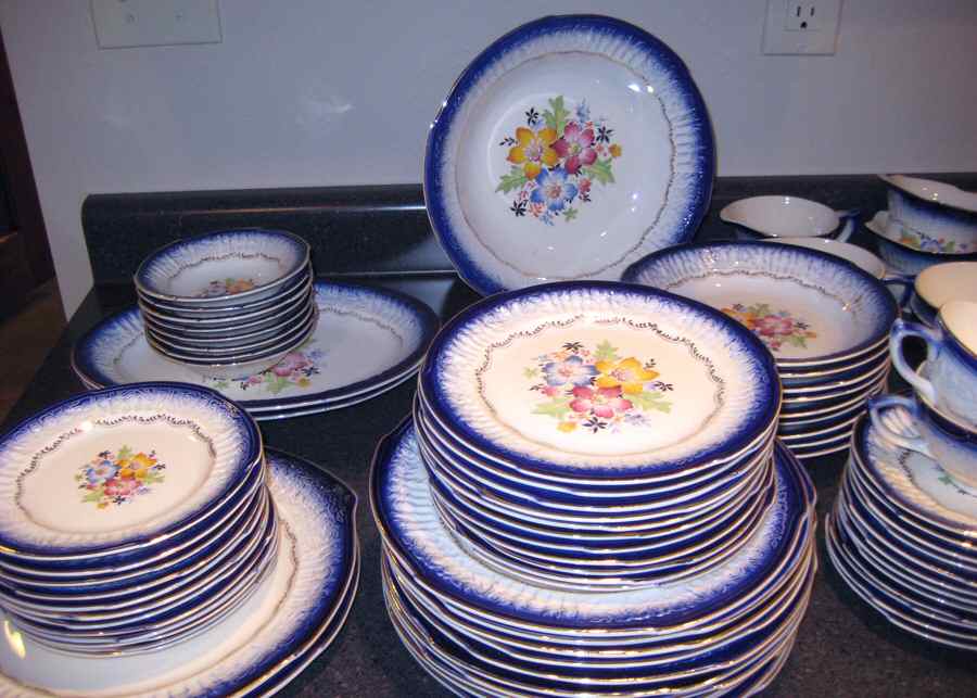 FSX172 Luncheon Plate by French Saxon-1