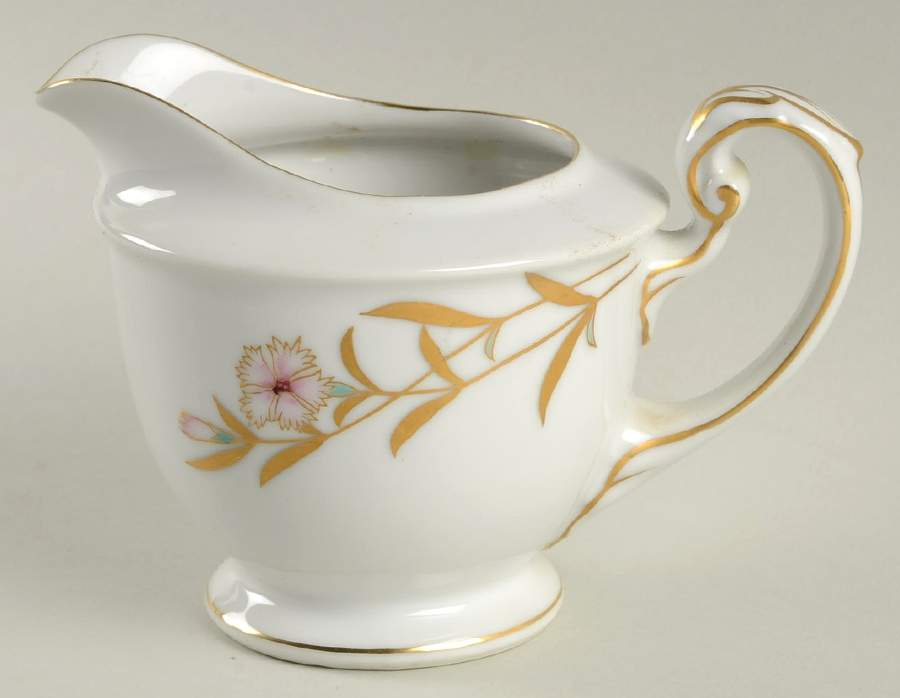 Flora (Rim Shape) Creamer by Fukagawa-1