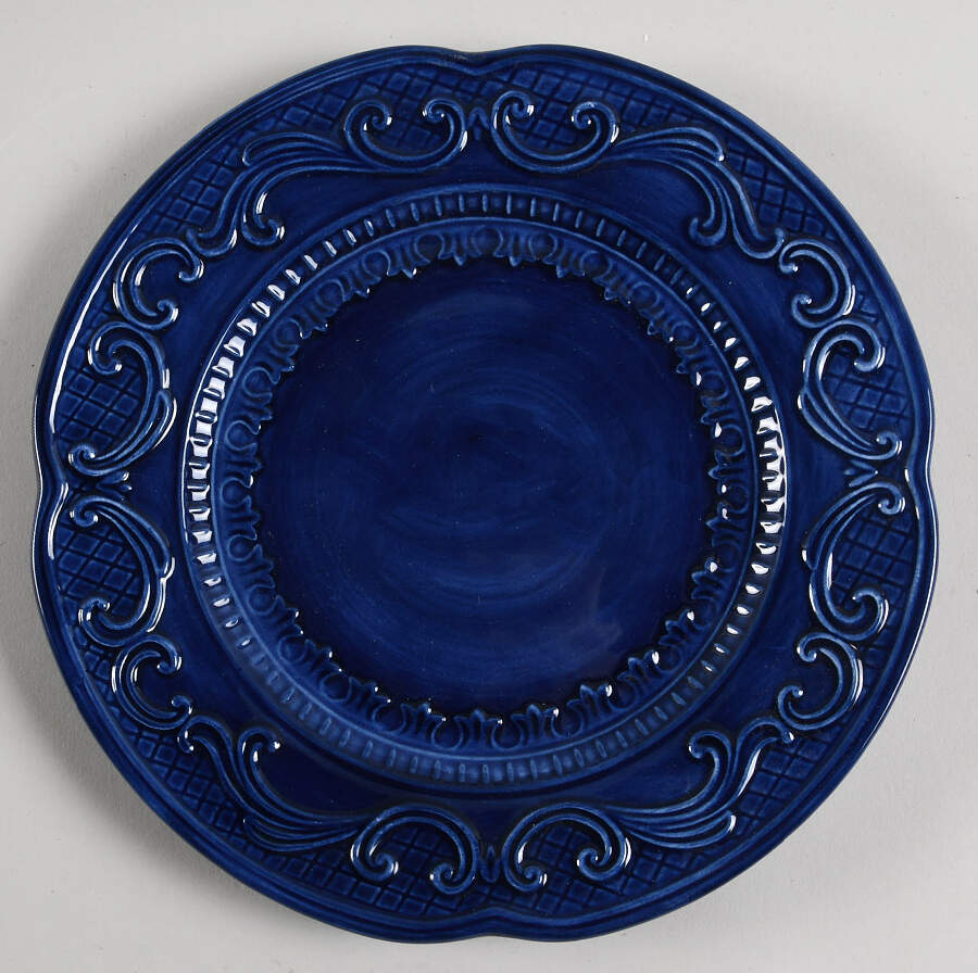 Ricamo Blue Salad Plate by Fitz & Floyd-1