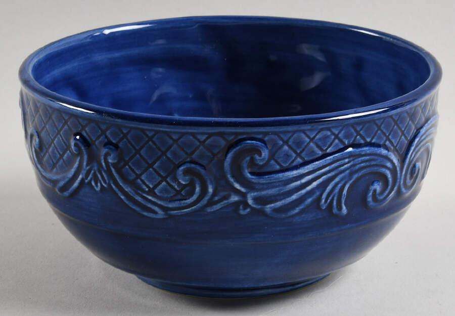 Ricamo Blue Soup/Cereal Bowl by Fitz & Floyd-1