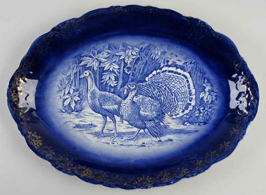FAN87 17" Oval Serving Platter by France-1