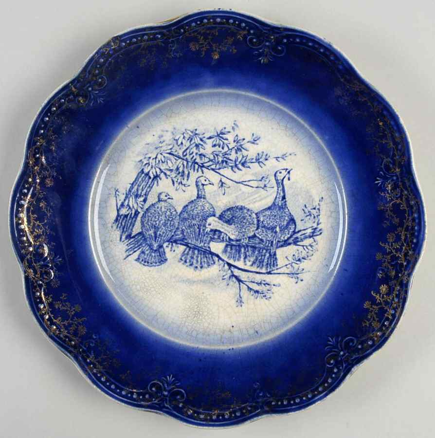 FAN87 Luncheon Plate by France-1