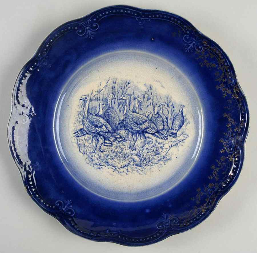 FAN87 Luncheon Plate by France-1
