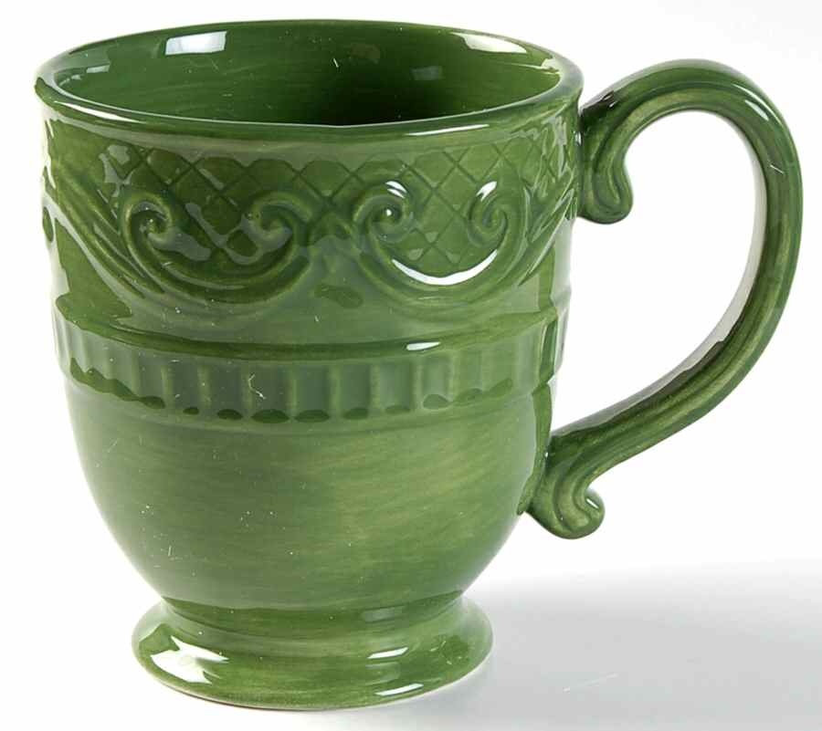 Ricamo Green Mug by Fitz & Floyd-1