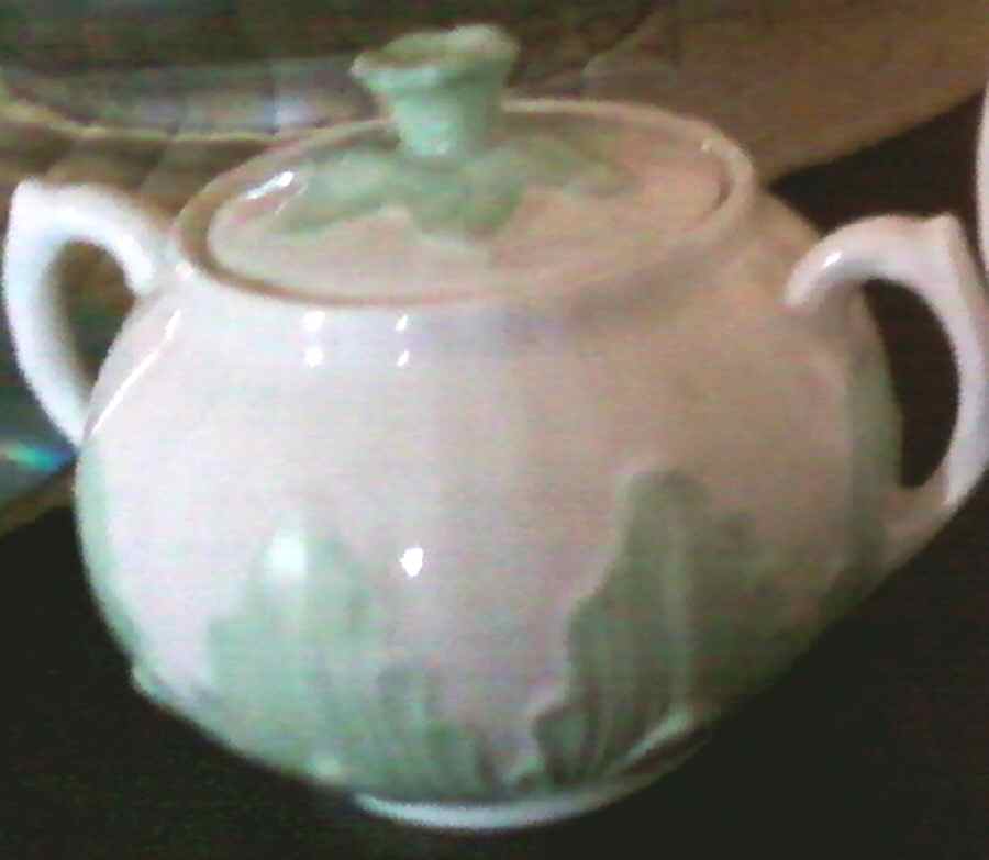 158 Sugar Bowl & Lid by Fondeville-1