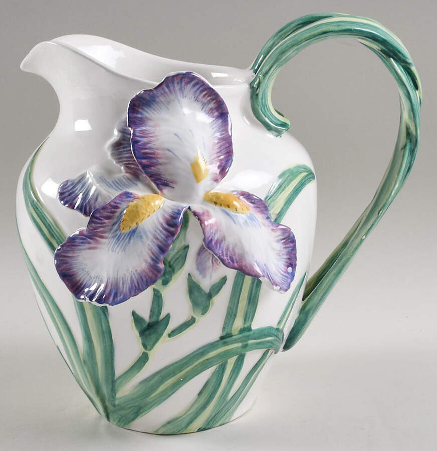 Iris Pitcher by Fitz & Floyd-1
