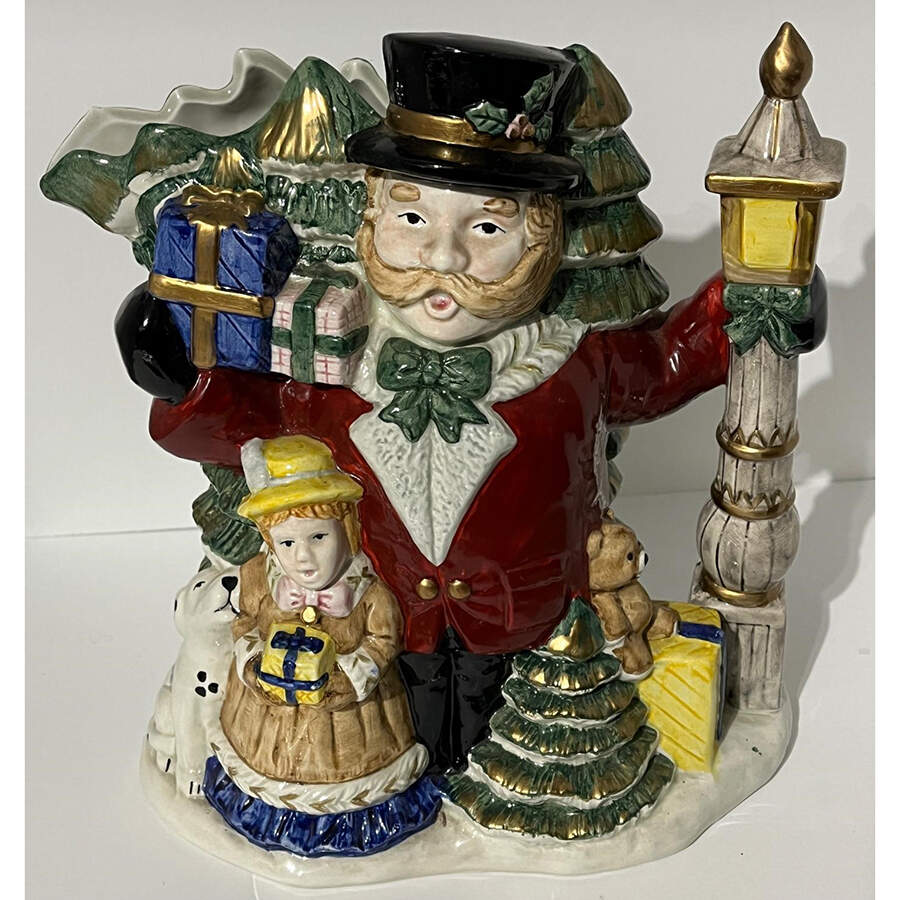 Village Carolers Pitcher by Fitz & Floyd-1