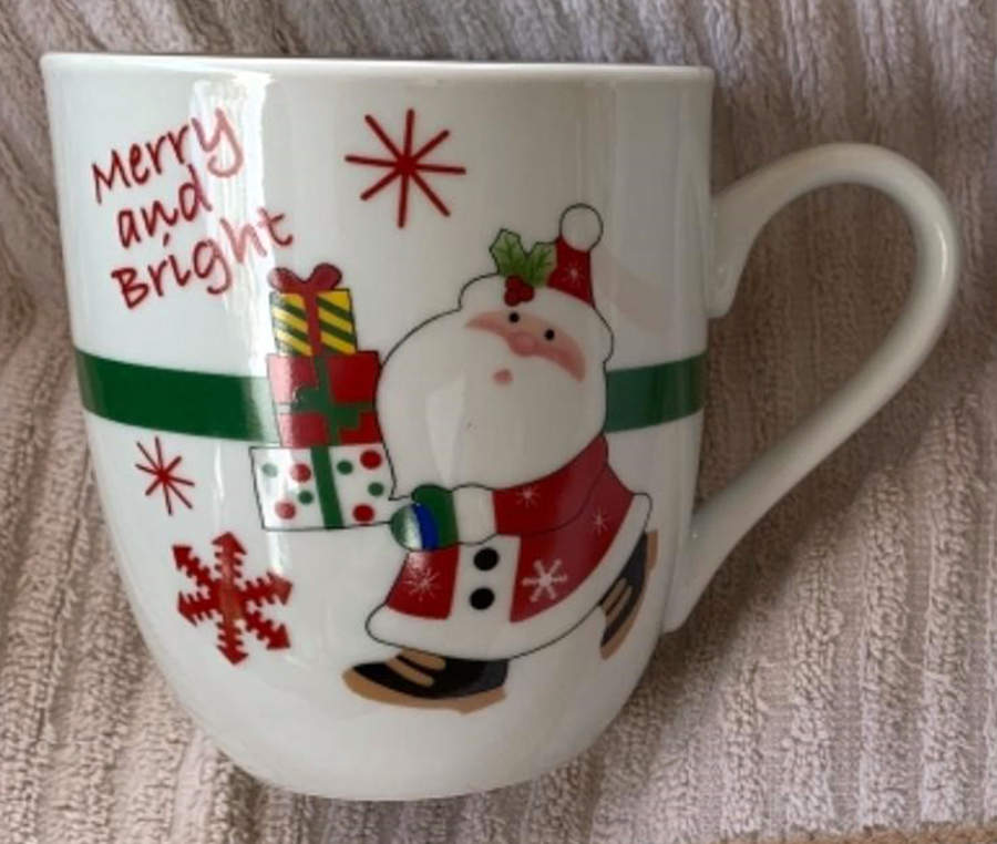 Merry & Bright Mug by Fitz & Floyd-1