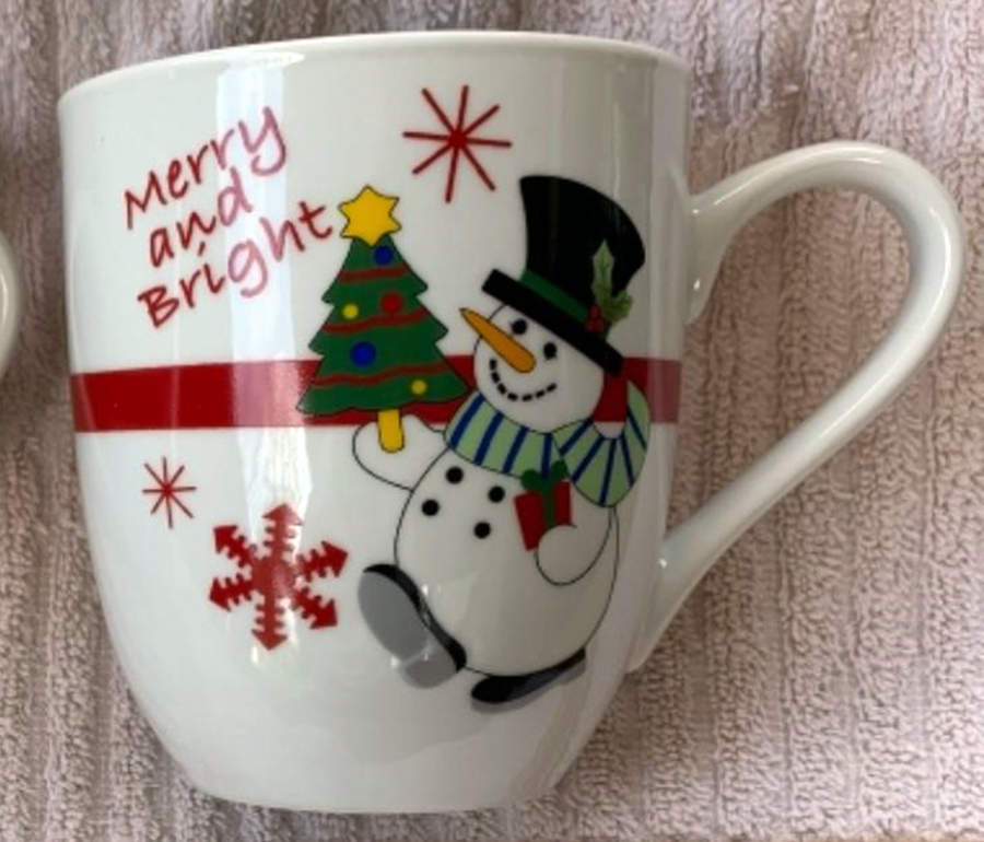 Merry & Bright Mug by Fitz & Floyd-1