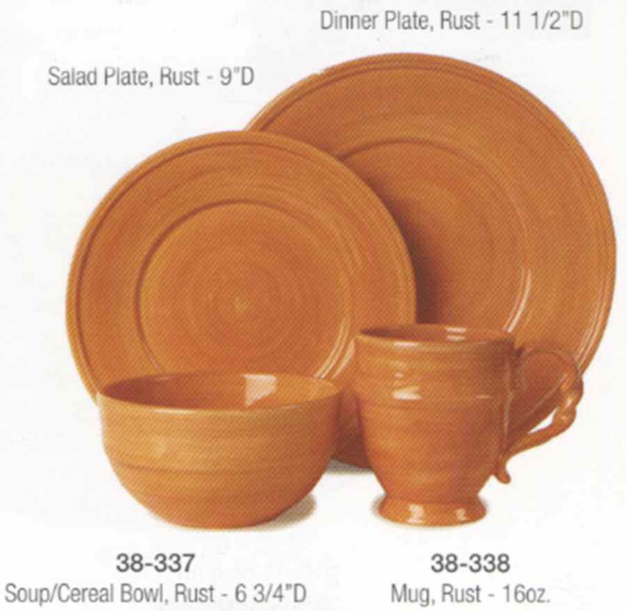 Artisan Rust Dinner Plate by Fitz & Floyd-1