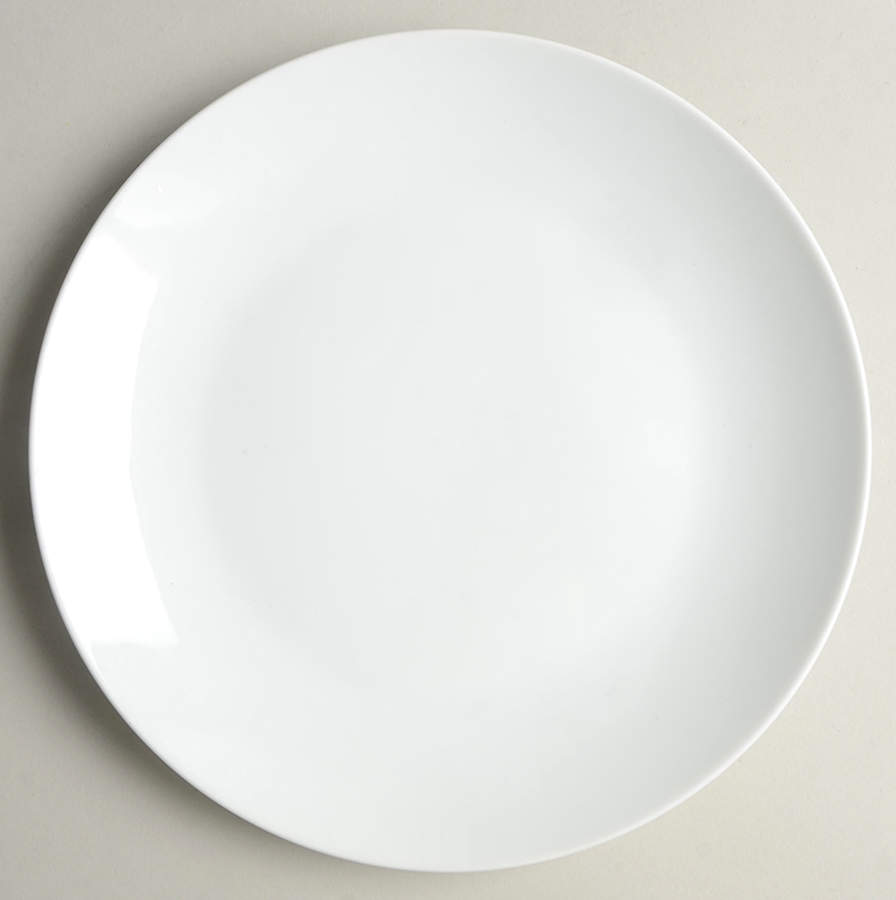 Everyday White (Porcelian) Coupe Salad Plate by Fitz & Floyd-1