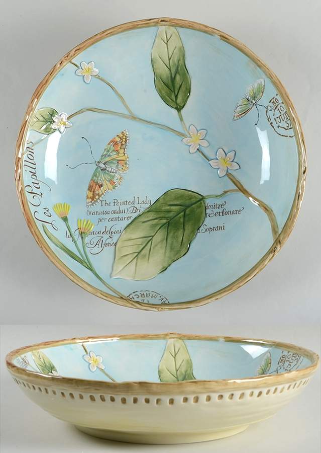 Toulouse 13" Round Serving Bowl by Fitz & Floyd-1