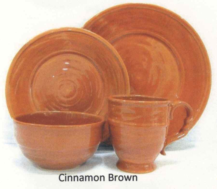 Artisan Cinnamon Brown Dinner Plate by Fitz & Floyd-1
