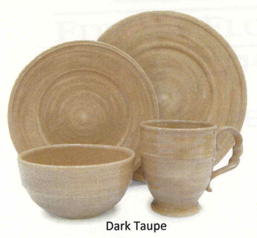 Artisan Dark Taupe Dinner Plate by Fitz & Floyd-1