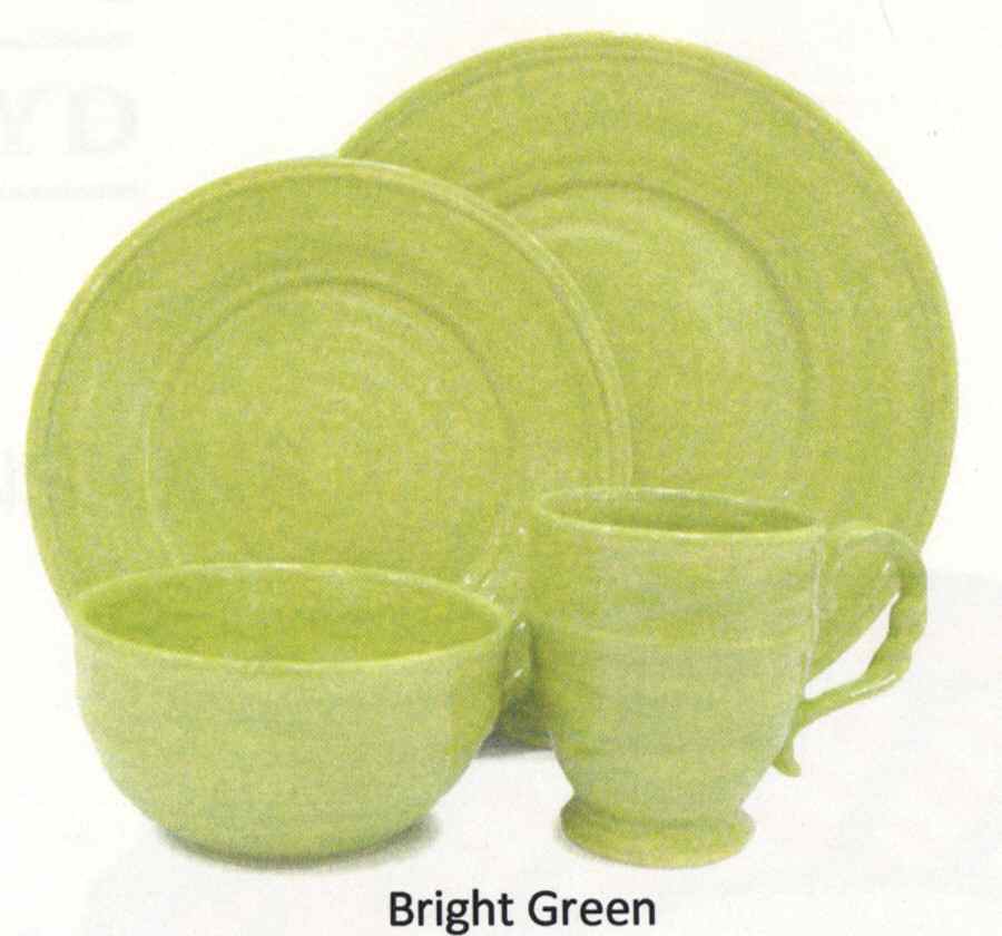 Artisan Bright Green Dinner Plate by Fitz & Floyd-1
