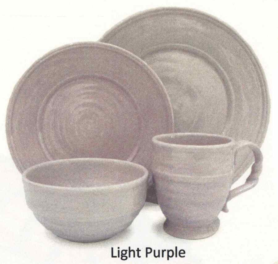 Artisan Light Purple Dinner Plate by Fitz & Floyd-1