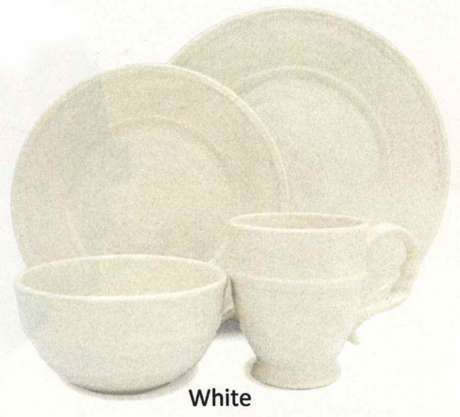 Artisan White Dinner Plate by Fitz & Floyd-1