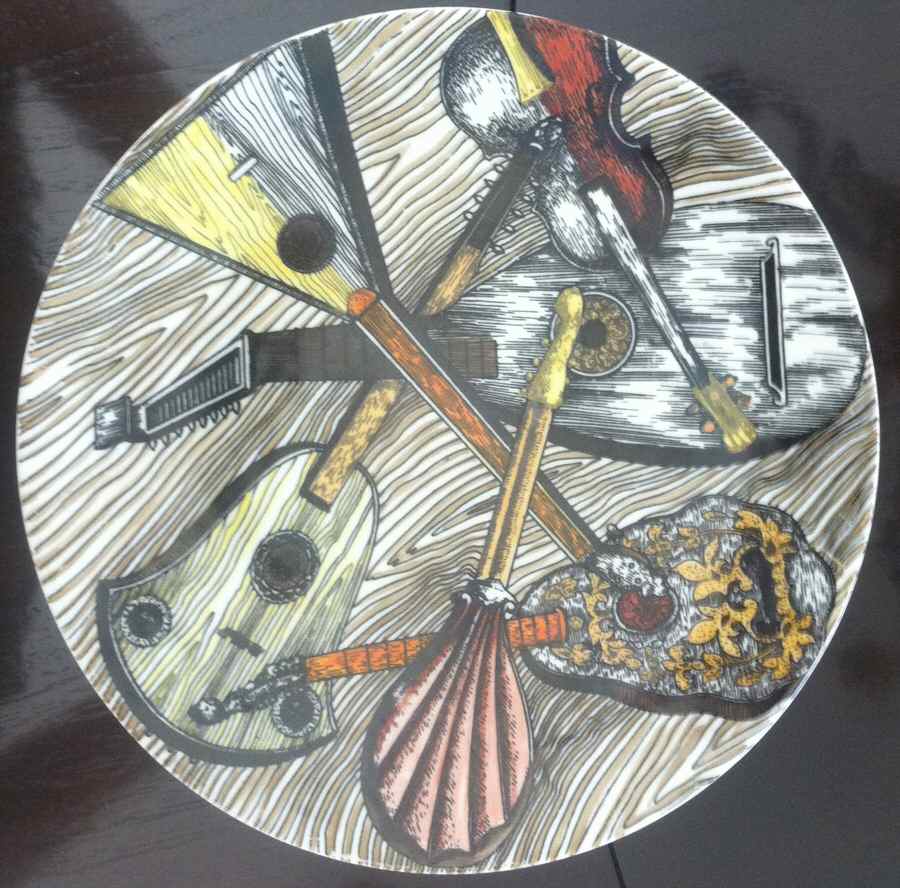 FOI3 Salad Plate by Piero Fornasetti-1