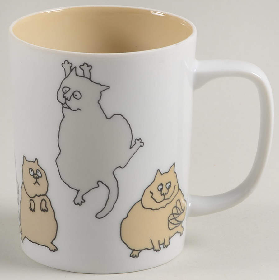 Variations (Cat) Mug by Fitz & Floyd-1