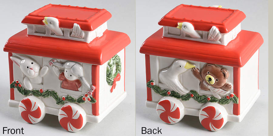 St. Nicholas Figural Covered Box by Fitz & Floyd-1
