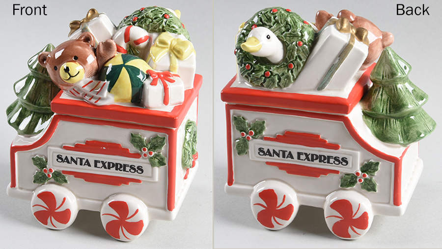 St. Nicholas Figural Covered Box by Fitz & Floyd-1