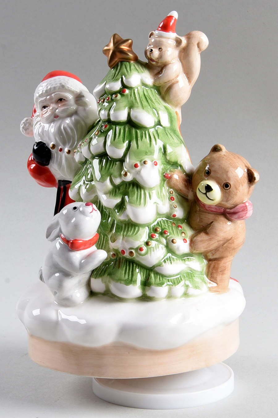 St. Nicholas Musical Figurine by Fitz & Floyd-1