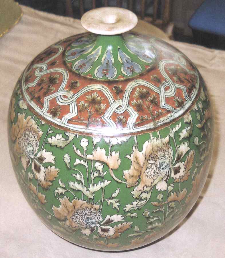 9076 5" Vase by FA Mehlem-1