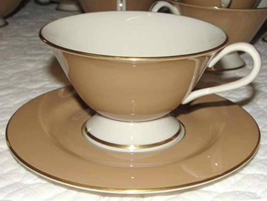 FIA11 Footed Cup & Saucer Set by Fine Arts-1
