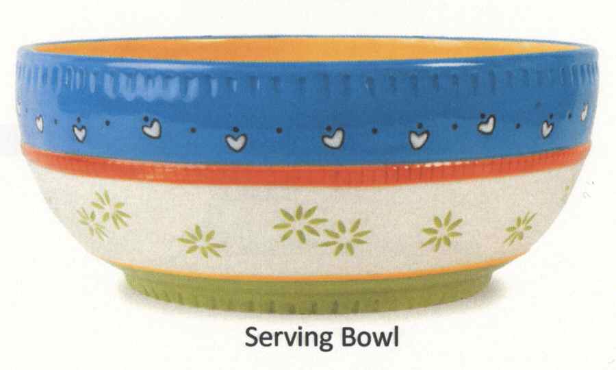 New Heritage 9" Round Serving Bowl by Fitz & Floyd-1