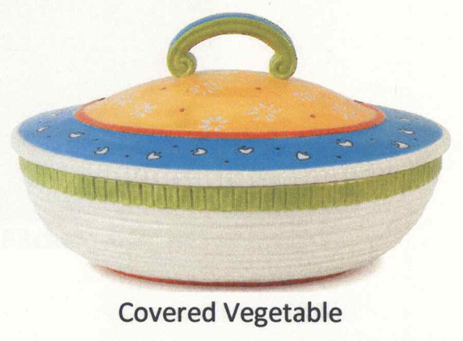 New Heritage Round Covered Vegetable by Fitz & Floyd-1