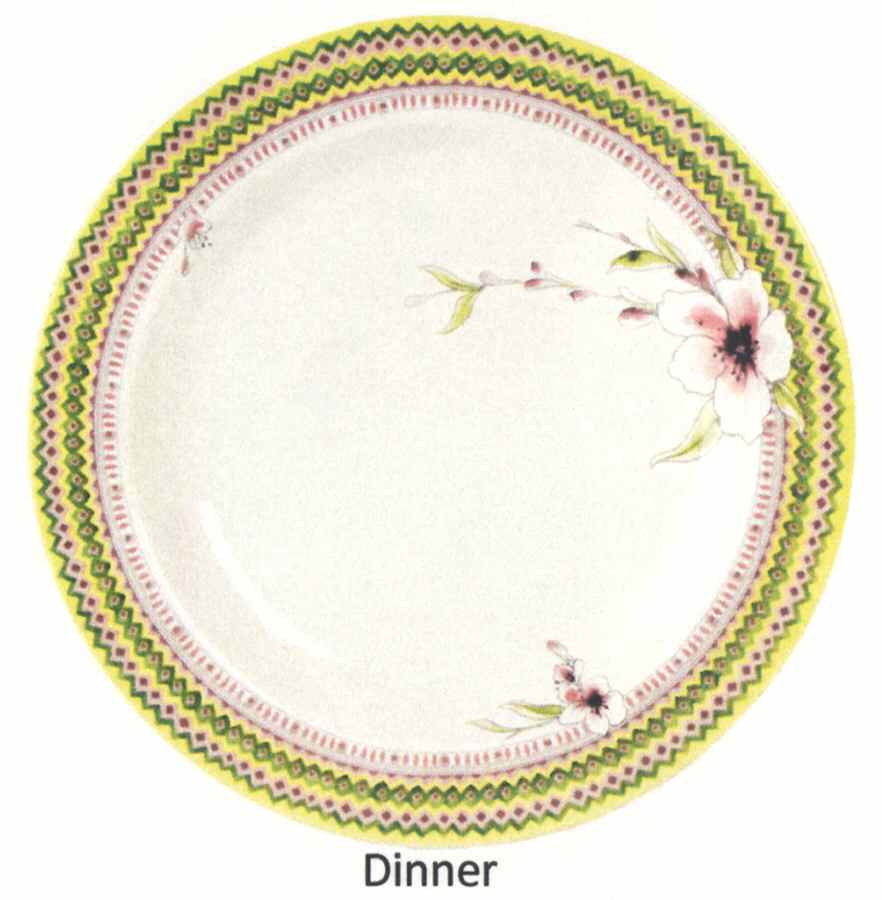 Cherry Blossom Dinner Plate by Fitz & Floyd-1