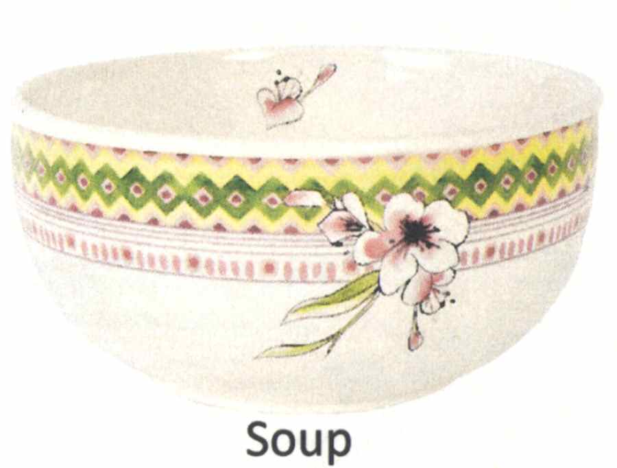 Cherry Blossom Soup/Cereal Bowl by Fitz & Floyd-1
