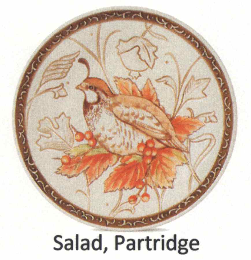Bountiful Holiday Salad Plate by Fitz & Floyd-1