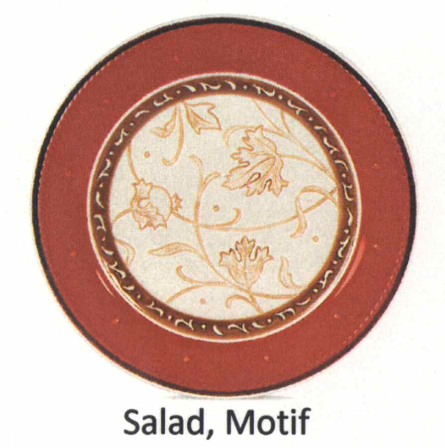 Bountiful Holiday Salad Plate by Fitz & Floyd-1