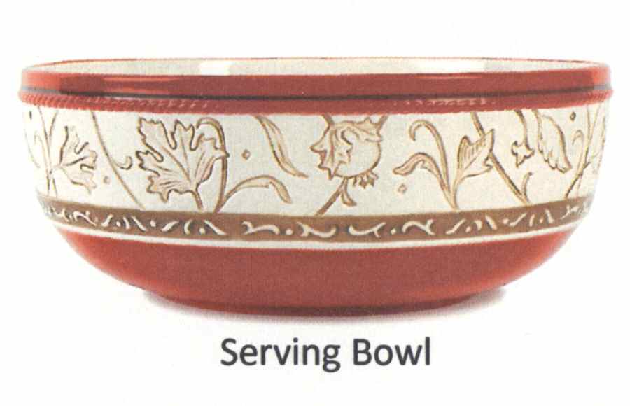 Bountiful Holiday 9" Round Serving Bowl by Fitz & Floyd-1