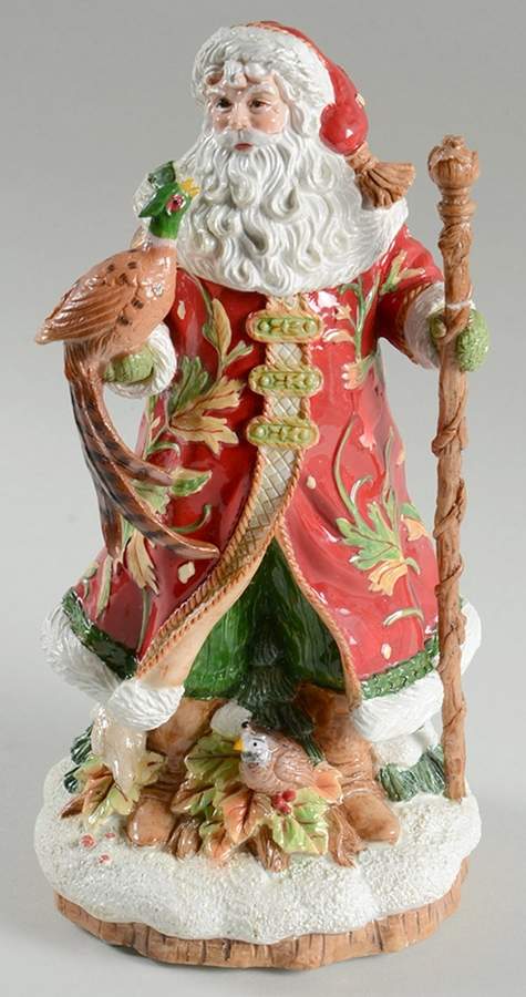 Bountiful Holiday Musical Figurine by Fitz & Floyd-1