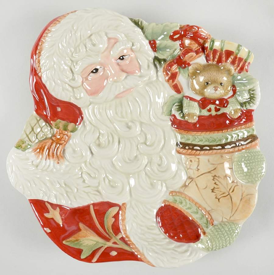 Bountiful Holiday Canape Plate by Fitz & Floyd-1