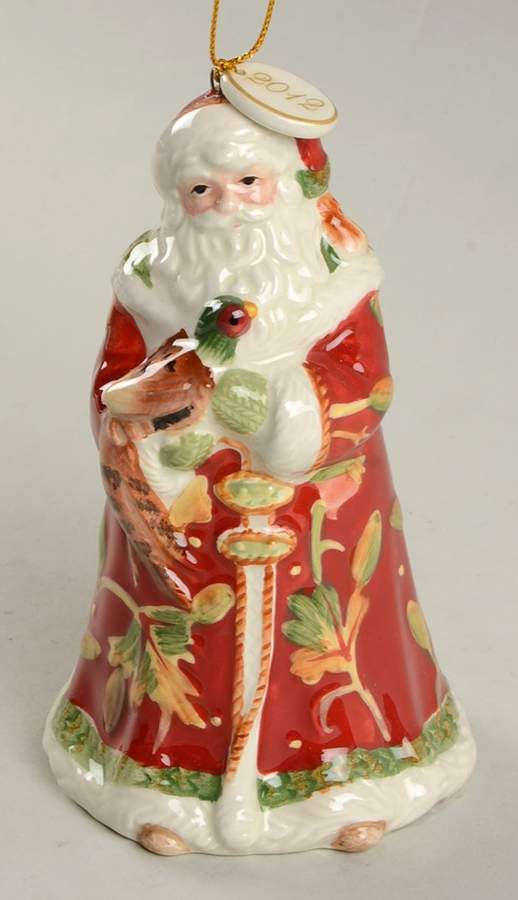 Bountiful Holiday Bell Ornament by Fitz & Floyd-1