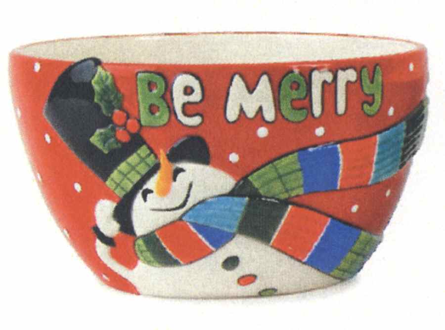 Be Merry 9" Nesting Bowl by Fitz & Floyd-1