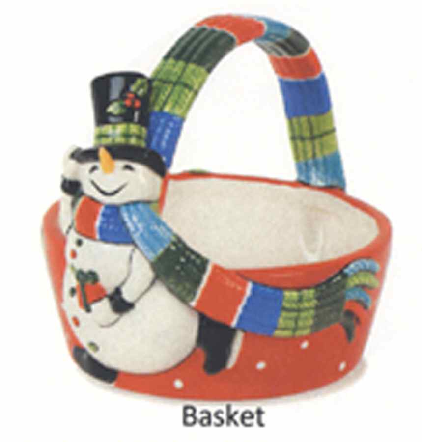 Be Merry Small Basket by Fitz & Floyd-1