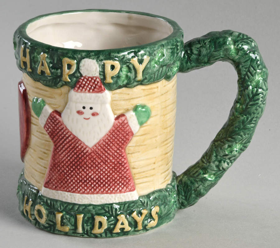 Christmas Crafts Mug by Fitz & Floyd-1